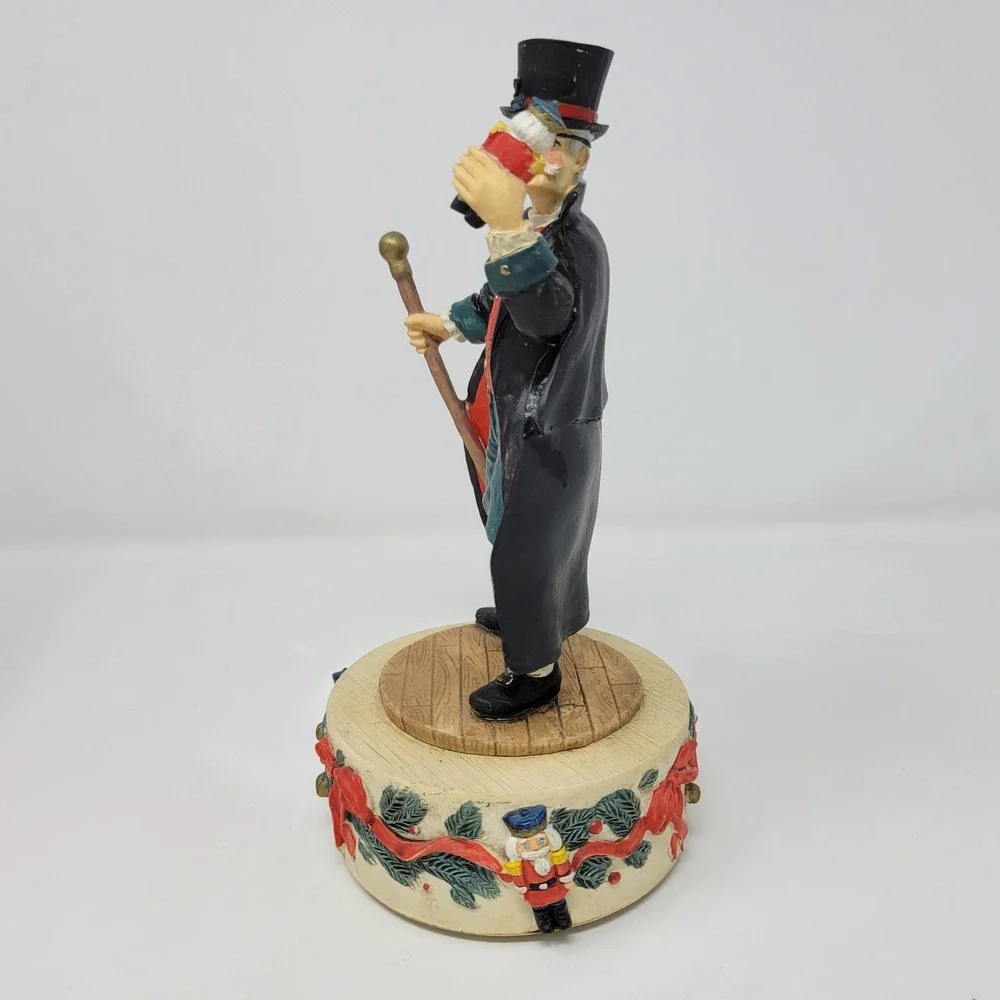Midwest Importers Herr Drosselmeyer Nutcracker Musical‎ Figurine Box 2357